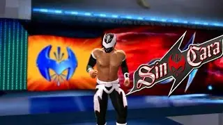 WWE '12 - Sin Cara (Negro/Hunico) Entrance
