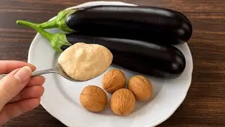 Eggplant Dip with Just 3 Ingredients! So Simple  | Delicious