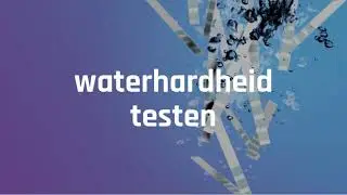 Teststrip waterhardheid aflezen
