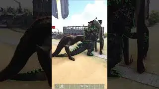 🔥Godzilla VSkaijus🔥 #godzilla #arkbattle #mods #ark #arkespa&ntilde;ol #monster #40k #arkpvp #kaijus #gamer