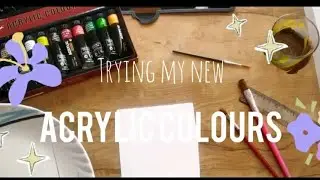 Trying my acrylic colours#music #art #gift #love #drawing #giftideas #audio #drawing #artandcraft yt