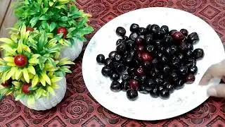 Desire This Cherry Milkshake Recipe Now|how to make cherry milkshake|cherry juice recipe#cherry