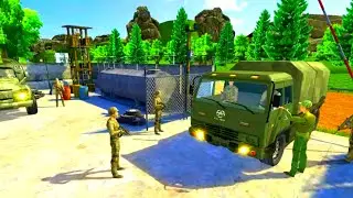 Army Truck Driver Simulator - Soldier Duty Transporter Driving - Gameplay Android , IOS