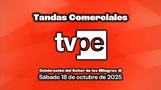 Tandas Comerciales: TV Perú - Sábado 18 de octubre de 2025
