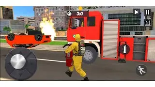 911 Emergency Rescue Service - Firefighter, Doctor And Policeman Game | Android Gameplay