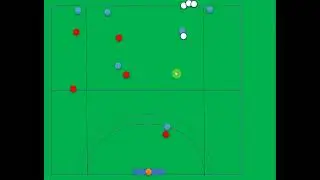 Field hockey warm up game