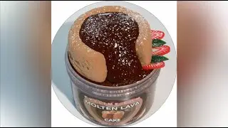 How to Make Molten Lava Cake Slime (ButterFizz Texture from KY-SLIME)