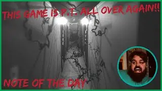 Note of The Day - Gameplay DEMO (PT Inspired Horror Game)