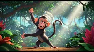 Silly Monkey Shake Shake | Fun Animal Song | Toddler Sing Along