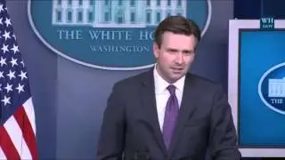 Weird noise interrupts White House College Reporters Day