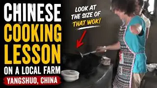 A Small Chinese Cooking Lesson on a Local Farm Yangshuo, China
