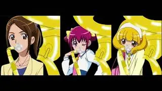 Smile Precure (2013) Namie Sasaki And Miyuki Hoshizora And Kise Yayoi Playing Sousaphone Duet Scene