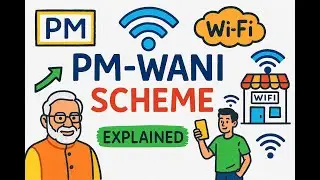 PM-WANI Scheme EXPLAINED | Government schemes | UPSC NABARD | RBI |