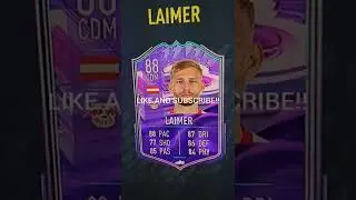 88 FUT BIRTHDAY RATED KONRAD LAIMER OFFICIAL STATS!! #shorts #fifa22 #fifa #fut22