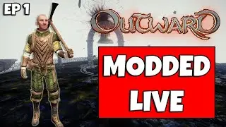 Outward But I Modded In NEW Skill Trees & Backpacks! (Outward Definitive Edition) - Live 🔴