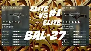 Elite Vs Elite: Bal-27 [Obsidian Steed/Inferno] (CoD:AW)