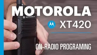 Рация Motorola XT420 — программирование без CPS