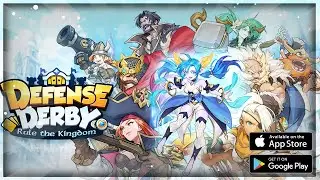 LE MEILLEUR NOUVEAU TOWER DEFENSE ! DEFENSE DERBY IOS ANDROID GAMEPLAY