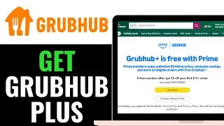 How To Get Grubhub Plus With Amazon Prime 2026 (EASY GUIDE)