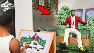 Franklin Using Magical Painting To Become The Richest Person Ever In Gta 5