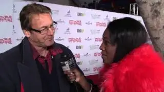 Carlina Rebeiro interviews Doug Davidson at 82nd Hollywood Christmas Parade 2013