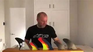 NEW FCS 2 ROB MACHADO FINS KEEL and 2+1