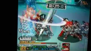 Mugen No Frontier Exceed 2nd Final Battle in 2 Turns