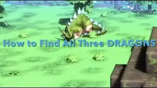 How To Find All Three DRAGONS In Cantlin.. (DragonQuest Builders)