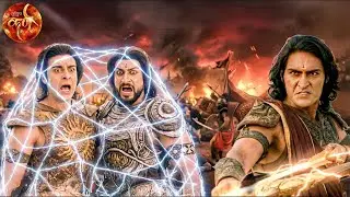 अर्जुन ने अपने पावर फूल अस्त्र से बनाया कर्ण और दुर्योधन को बंधी || Suryaputra Karn