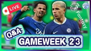 FPL GW23 Q&A | LIVE Reviews | SELL FODEN? | Fantasy Premier League 2025/26