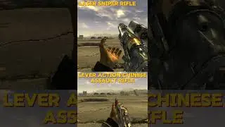Hopper Weapon Pack : Laser sniper rifle and lever-action Chinese assault Rifle