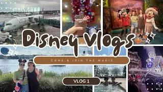 Disney Vlogs || Travel Day, Animal Kingdom, Springs & the Starlight Parade ✨ 