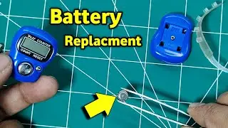 Tally Counter Battery Change | Digital Tally Counter Battery Replacement
