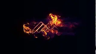 fiery EM Logo reveal
