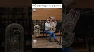 🔵Fountains of Rome tuba excerpt  #tuba #excerpt #tubaexcerpt #tubasolo #tubaplayer  #チューバ #チューバ
