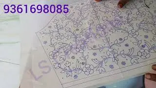 Aariwork tracing paper available 31-12-25 #aariworkforbeginners#aaribusiness #weddingblouses#fashion