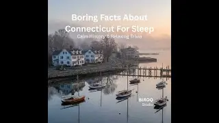 Boring Facts About Connecticut for Sleep | Calm History, Quiet Trivia & Ambient Relaxation