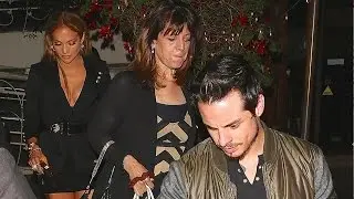 Jennifer Lopez Treats Casper Smart To Birthday Dinner At Madeo