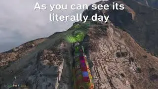 Gta 5: Trying to get 2 arena war cars on a mountain