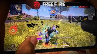 HANDCAM⚡SOLO VS SQUAD I PHONE 14 PLUS FREE FIRE GAMEPLAY