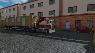 Euro truck simulator 2 1.30.MHAPro EU 1.30.Stuttgart-Strasbourg.Kenworth K100
