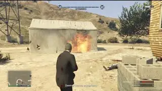 Destroy  the Human lab equipment in grand theft auto V