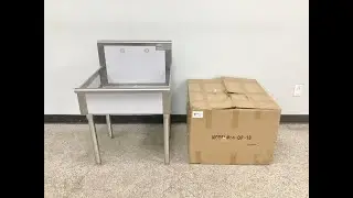 Advance Tabco Stainless Steel Sink with Legs Video ID 26949