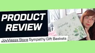 JoyViasss Store Sympathy Gift Basket (in green) REVIEW!