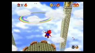 3D All-Stars! Super Mario 64 (Switch) - Wing Cap Course | Red Switch Location!
