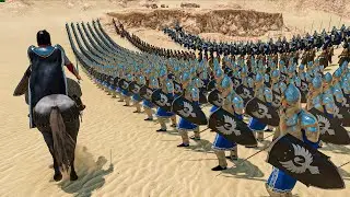 1000 Gondor Infantry Defend in the Desert Against Orc Armies &mdash; Defense Has No Shelter