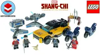LEGO Marvel Shang Chi 76176 Escape from The Ten Rings​ - LEGO Speed Build Review