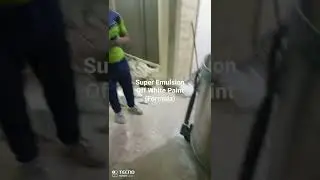 Super Emulsion Off White Paint| Paint Production