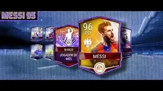 TOTW DE MAR&Ccedil;O N&deg; 1 !! MESTRE TOTW !! MESSI 95 !!  - FIFA MOBILE