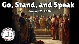 Go, Stand, and Speak | Acts 5:19&ndash;29 | God Calls us to obedience
